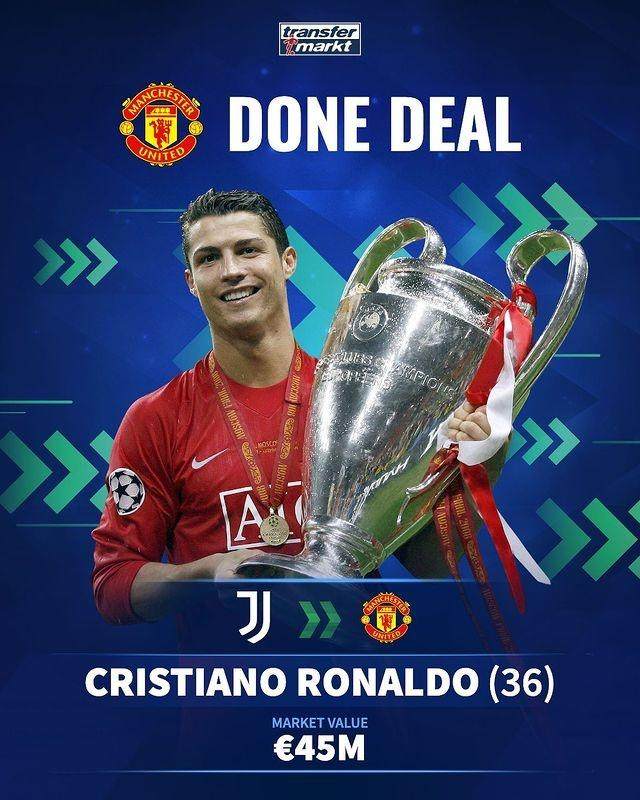 米乐m6-【早报】如梦如幻！C罗回归曼联！